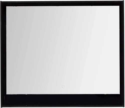 Зеркало Aquanet Милан 100 LED черный глянец 00306375 Зеркало Aquanet Милан 100 LED черный глянец 00306375