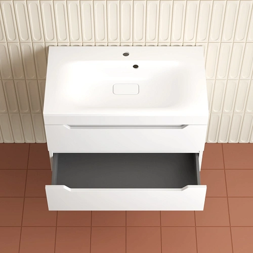 Тумба под раковину Style Line Остин 80 см ЛС-00002403 подвесная, белый Тумба под раковину Style Line Остин 80 см ЛС-00002403 подвесная, белый