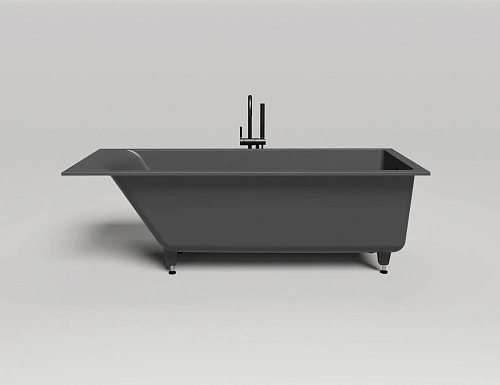 Ванна из искусственного камня Salini CASCATA KIT 180x80 покраска по RAL полностью 104523MF S-Stone Ванна из искусственного камня Salini CASCATA KIT 180x80 покраска по RAL полностью 104523MF S-Stone