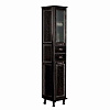 Картинка анонса товара «шкаф-пенал aquaton жерона (1a158903gem5r) правосторонний, черное серебро»