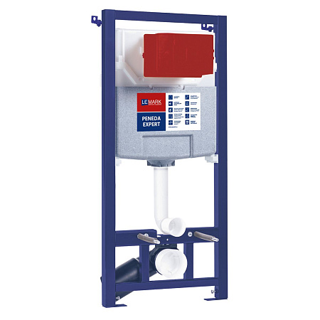 Инсталляция для унитаза Lemark PENEDA EXPERT механическая, без кнопки смыва 9812002