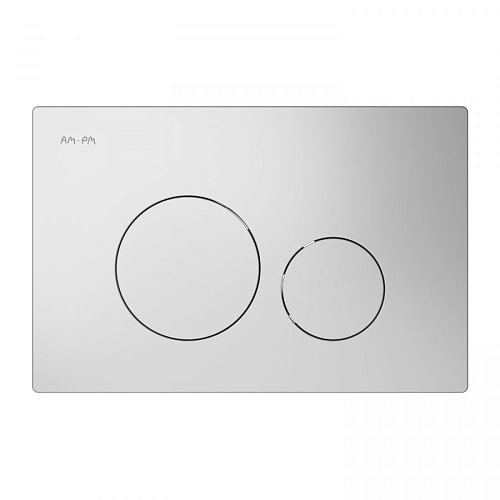 Клавиша смыва AM.PM Pro L I049001 пневматическая, пластик, белый Клавиша смыва AM.PM Pro L I049001 пневматическая, пластик, белый