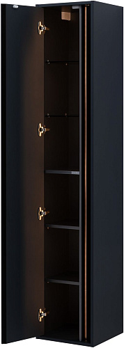 Шкаф-пенал Allen Brau Activity 35 1.34002.AM L антрацит матовый/черный брашированный Шкаф-пенал Allen Brau Activity 35 1.34002.AM L антрацит матовый/черный брашированный