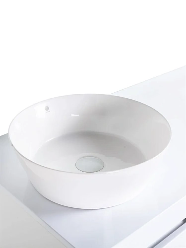 Тумба с раковиной Orange Sistema STM-100TUW+RA напольная, белый Тумба с раковиной Orange Sistema STM-100TUW+RA напольная, белый