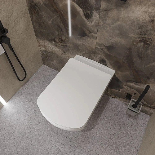 Комплект Унитаз подвесной STWORKI Хальмстад SETK2804-0606-001-1-6000 с микролифтом + Система инсталл 561309 Комплект Унитаз подвесной STWORKI Хальмстад SETK2804-0606-001-1-6000 с микролифтом + Система инсталл 561309