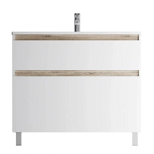 Тумба под раковину AM.PM X-Joy M85AFSX1002WG напольная, 100 см, белый Тумба под раковину AM.PM X-Joy M85AFSX1002WG напольная, 100 см, белый