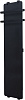 Полотенцесушитель электрический Allen Brau Infinity 160x44 00325640 с рейлингом 2.0 и креплением, черный матовый Полотенцесушитель электрический Allen Brau Infinity 160x44 00325640 с рейлингом 2.0 и креплением, черный матовый