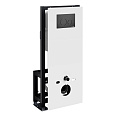 Детальная картинка товара «инсталляция для унитаза wasserkraft glan 66tlt.010.me.wh.mb02 с клавишей смыва черный»