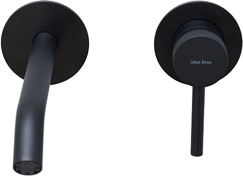 Смеситель для раковины Allen Brau Priority 5.31A03-31 (с внутренней частью) черный матовый Смеситель для раковины Allen Brau Priority 5.31A03-31 (с внутренней частью) черный матовый