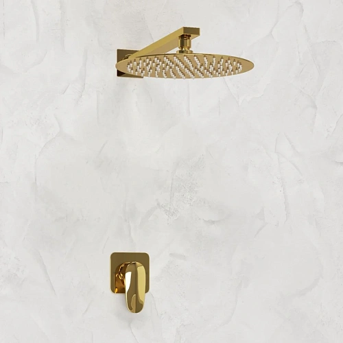 Душевая система WasserKRAFT A2151.183.208 встраиваемая золото Душевая система WasserKRAFT A2151.183.208 встраиваемая золото