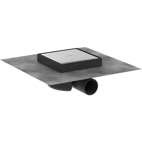 Душевой трап Hansgrohe RainDrain Spot, 15х15 см, для облицовки плиткой 56112800, шлифованная сталь 56112800. Душевой трап Hansgrohe RainDrain Spot, 15х15 см, для облицовки плиткой 56112800, шлифованная сталь 56112800.