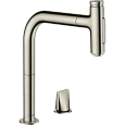 Смеситель для кухни Hansgrohe Metris Select M71 на 2 отверстия, с вытяжным изливом M7120-H200 73819800. Смеситель для кухни Hansgrohe Metris Select M71 на 2 отверстия, с вытяжным изливом M7120-H200 73819800.