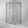 Душевой уголок AM.PM Gem W90G-404-120280-MT Twin Slide 120x80, профиль хром матовый, стекло прозрачное Душевой уголок AM.PM Gem W90G-404-120280-MT Twin Slide 120x80, профиль хром матовый, стекло прозрачное