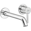 Картинка анонса товара «смеситель для раковины kludi bozz 382450576s встраиваемый, хром»