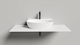 Детальная картинка товара «раковина salini alda wall 02 140312g 580x450 накладная s-sense»