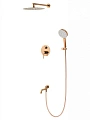 Душевая система Wonzon & Woghand TOR встраиваемая, розовое золото (WW-88939073-RG) Душевая система Wonzon & Woghand TOR встраиваемая, розовое золото (WW-88939073-RG)