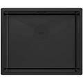 Кухонная мойка Paulmark NEXT 54 UNI, PM215444-MBN, матовый черный, 540х440мм 1,2мм Кухонная мойка Paulmark NEXT 54 UNI, PM215444-MBN, матовый черный, 540х440мм 1,2мм