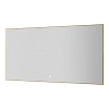 Зеркало Boheme 543-140-G металлическая рама, подсветка, сенсор, антизапотевание, 140x70 Зеркало Boheme 543-140-G металлическая рама, подсветка, сенсор, антизапотевание, 140x70
