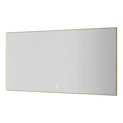 Зеркало Boheme 543-140-G металлическая рама, подсветка, сенсор, антизапотевание, 140x70 Зеркало Boheme 543-140-G металлическая рама, подсветка, сенсор, антизапотевание, 140x70