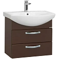 Тумба с раковиной Aquaton Ария 65 М темно-коричневый 1A1233K0AA430 Тумба с раковиной Aquaton Ария 65 М темно-коричневый 1A1233K0AA430