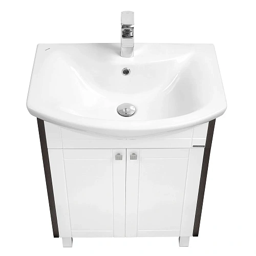 Тумба с раковиной Aquaton Альпина 65 венге/Раковина Балтика 65 см 1A1334K0AL500 Тумба с раковиной Aquaton Альпина 65 венге/Раковина Балтика 65 см 1A1334K0AL500