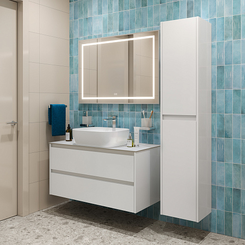 Тумба со столешницей и раковиной BelBagno KRAFT 100 kraft100bo-kepbo-1302-set подвесная KRAFT100BO-KEPBO-1302-SET Тумба со столешницей и раковиной BelBagno KRAFT 100 kraft100bo-kepbo-1302-set подвесная KRAFT100BO-KEPBO-1302-SET