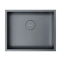 Кухонная мойка Omoikiri Kasen 54-16 INT GM нерж.сталь/вороненая сталь 4997061 Кухонная мойка Omoikiri Kasen 54-16 INT GM нерж.сталь/вороненая сталь 4997061