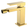 Картинка анонса товара «смеситель для биде boheme qubic matt gold 476-mg»