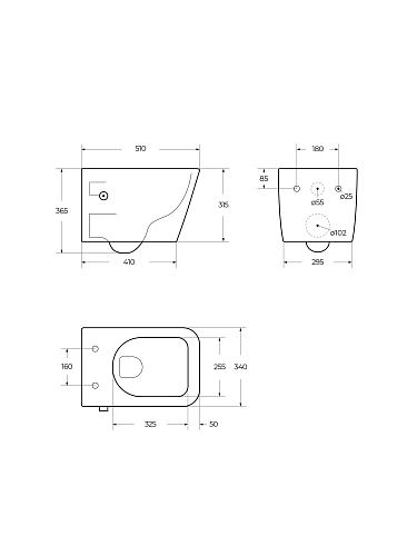 Унитаз подвесной BelBagno KRAFT BB7106CH-TOR-BS/SC с сиденьем, функцией биде и смесителем Унитаз подвесной BelBagno KRAFT BB7106CH-TOR-BS/SC с сиденьем, функцией биде и смесителем