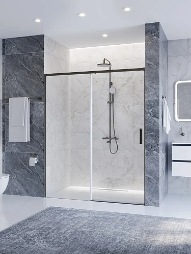 Душевая дверь CEZARES PLANE-BF-1-160-C-GM 160 см Душевая дверь CEZARES PLANE-BF-1-160-C-GM 160 см