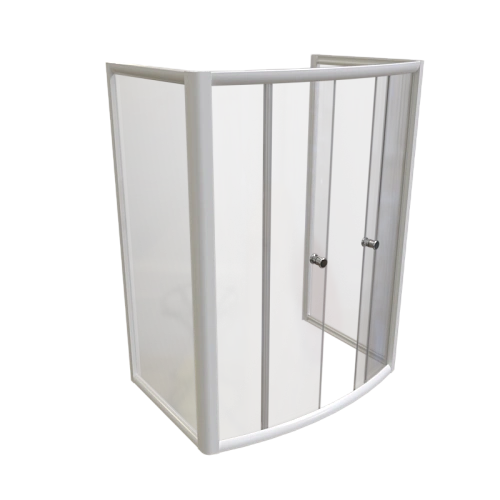 Душевой уголок Radomir Диана 1-09-1-0-0-0140 стекла прозрачные, профиль белый Душевой уголок Radomir Диана 1-09-1-0-0-0140 стекла прозрачные, профиль белый