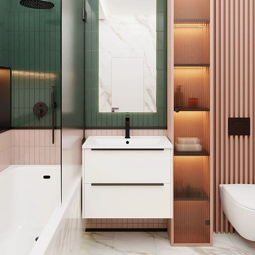 Тумба под раковину La Fenice Tesoro Platina 100 FNC-01-TES-PB-100-2 белый Тумба под раковину La Fenice Tesoro Platina 100 FNC-01-TES-PB-100-2 белый