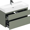 Тумба под раковину Allen Brau Infinity 100 1.210027.CGM олива матовый Тумба под раковину Allen Brau Infinity 100 1.210027.CGM олива матовый
