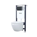 Комплект унитаза IDDIS с инсталляцией и клавишей смыва (BASB020i73) Комплект унитаза IDDIS с инсталляцией и клавишей смыва (BASB020i73)