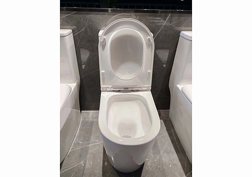 Унитаз напольный Aquatek ПОЛАРИС AQ2817T-00 685x370x780 безободковый, крышка-сиденье микролифт Унитаз напольный Aquatek ПОЛАРИС AQ2817T-00 685x370x780 безободковый, крышка-сиденье микролифт