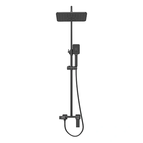 Душевая система GROSSMAN Style 500.K35.05.210 черный матовый Душевая система GROSSMAN Style 500.K35.05.210 черный матовый