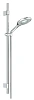 Душевой гарнитур GROHE Rainshower Icon (Душевая лейка, штанга 900 мм, шланг 1750 мм), хром (27277001