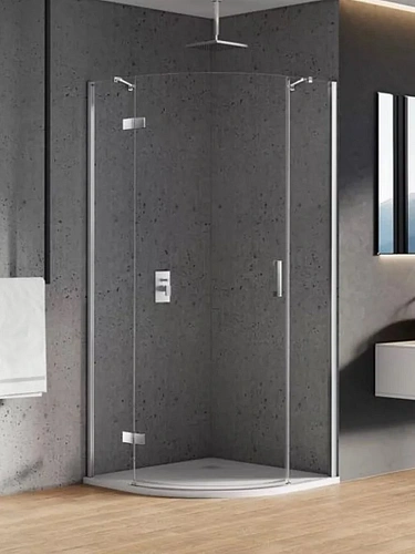 Душевой уголок NEW TRENDY NEW MERANA L 80x80x195 K-0324 (хром) Душевой уголок NEW TRENDY NEW MERANA L 80x80x195 K-0324 (хром)