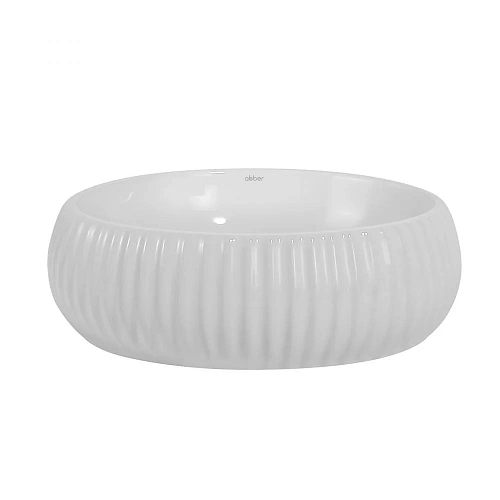 Раковина ABBER Bequem AC2115 накладная, белая Раковина ABBER Bequem AC2115 накладная, белая