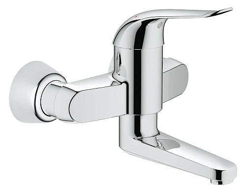 Смеситель для раковины GROHE Euroeco Special (вынос 197 мм, длина рычага 120 мм), хром (32767000) Смеситель для раковины GROHE Euroeco Special (вынос 197 мм, длина рычага 120 мм), хром (32767000)