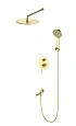 Душевая система Wonzon & Woghand встраиваемая, брашированное золото (WW-88939017-BG) Душевая система Wonzon & Woghand встраиваемая, брашированное золото (WW-88939017-BG)