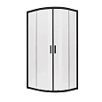 Душевая перегородка NEW TRENDY NEW VARIA BLACK 90x90x190 K-0566 (черный) Душевая перегородка NEW TRENDY NEW VARIA BLACK 90x90x190 K-0566 (черный)