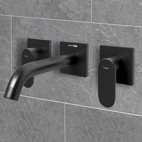 Смеситель для раковины WasserKRAFT Elbe 7445 черный Смеситель для раковины WasserKRAFT Elbe 7445 черный