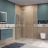 Душевой уголок BelBagno SOFT_CLOSE-2-AH-1-150/90-C-Cr 150x90 см, профиль хром, стекло прозрачное Душевой уголок BelBagno SOFT_CLOSE-2-AH-1-150/90-C-Cr 150x90 см, профиль хром, стекло прозрачное