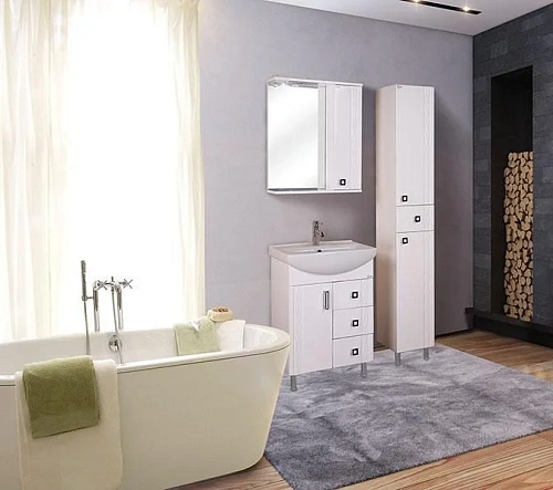 Зеркальный шкаф Onika ЛИГА 60.01 правый 206030 Зеркальный шкаф Onika ЛИГА 60.01 правый 206030