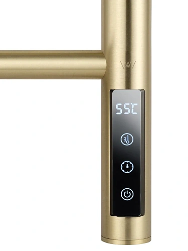 Полотенцесушитель электрический Wonzon & Woghand брашированное золото (WW-AL4092-BG) Полотенцесушитель электрический Wonzon & Woghand брашированное золото (WW-AL4092-BG)