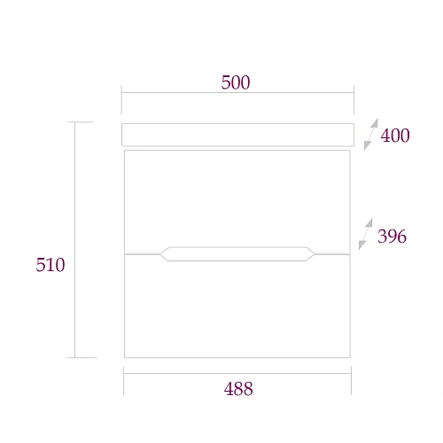 Тумба под раковину Onika АЙЛЕНД 50.13 105021 Тумба под раковину Onika АЙЛЕНД 50.13 105021