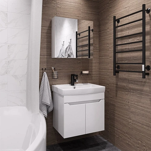 Тумба с раковиной DIWO Архангельск 60 подвесная 569759 Тумба с раковиной DIWO Архангельск 60 подвесная 569759