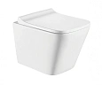 Унитаз подвесной CeramaLux 5171 белый с крышкой микролифт Унитаз подвесной CeramaLux 5171 белый с крышкой микролифт