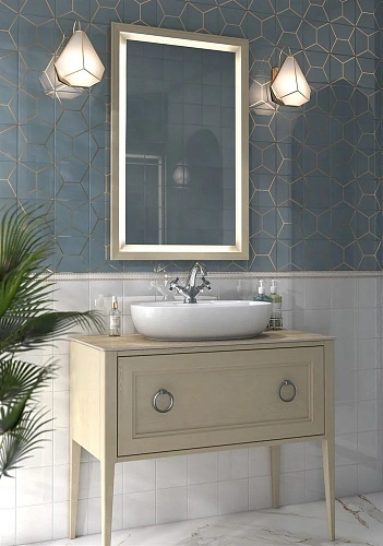 Раковина Kerama Marazzi PLAZA накладная 60, белая глянцевая PLR.wb.60.1 Раковина Kerama Marazzi PLAZA накладная 60, белая глянцевая PLR.wb.60.1